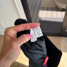 Load image into Gallery viewer, Spanx Perfect Front Slit Pull On High Rise Leggings Classic Black XL