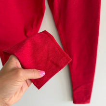Load image into Gallery viewer, Beyond Yoga Activewear High Elastic Waistband Midi Leggings Red L
