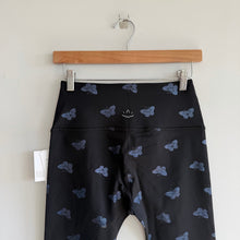 Load image into Gallery viewer, Beyond Yoga Butterfly Shine High-Waisted Midi Leggings Black Blue M NWT