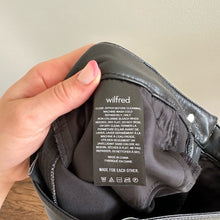 Load image into Gallery viewer, Wilfred The Melina High-Waisted Vegan Leather Pants Black 0 $148