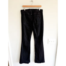 Load image into Gallery viewer, Veronica Beard Beverly Skinny Flare High Rise Jeans Onyx Black 32