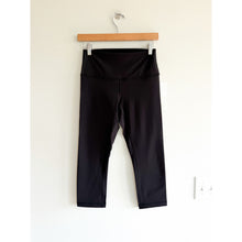 Load image into Gallery viewer, Lululemon Wunder Under Crop Full-On Luon 21" Activewear Leggings 8 Black NWT