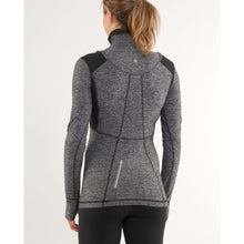 Load image into Gallery viewer, Lululemon Run Your Heart Out 1/2 Zip Colorblock Pullover Sweatshirt Gray 2