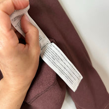 Load image into Gallery viewer, Abercrombie & Fitch New York Crew Neck Pullover Cropped Sweatshirt Brown XS