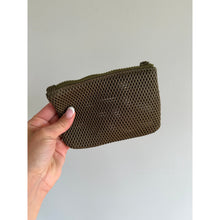 Load image into Gallery viewer, Dagne Dover Travel Organizer Mesh Zip Closure Lightweight Cosmetic Bag Green