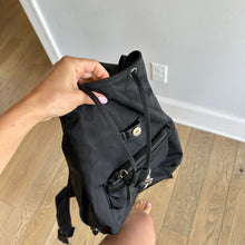 Load image into Gallery viewer, Rebecca Minkoff Bikeshare Nylon Backpack Black