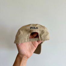 Load image into Gallery viewer, Polo Ralph Lauren Kid's Embroidered Logo Baseball Cap Tan One Size