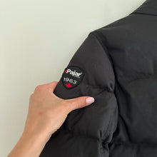Load image into Gallery viewer, Pajar Hypoallergenic Down Feather Quilted Puffer Parka Jacket Black XS