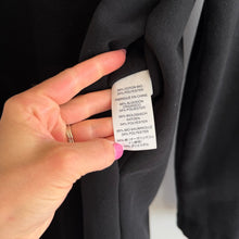 Load image into Gallery viewer, Vuori Soho Meton Open-Front MId Length Trench Coat Black XS