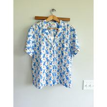 Load image into Gallery viewer, Roller Rabbit Romy The Rabbit Livy Pajama Shorts Set Blue L NWT
