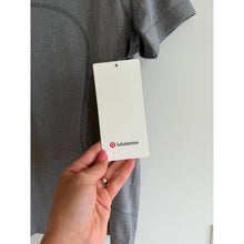 Load image into Gallery viewer, Lululemon Swiftly Tech Short Sleeve Breeze Relaxed Fit Activewear Top Gray 8 NWT