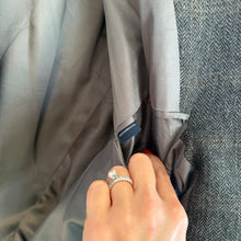 Load image into Gallery viewer, Brooks Brothers Lambswool Herringbone Single-Breasted Blazer Gray 43