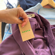 Load image into Gallery viewer, Boden Clarissa Sleeveless Full Length Jumpsuit Purple 8R NWT