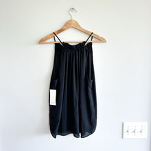 Load image into Gallery viewer, Karen Kane Keyhole Tank Top Blouse Black L NWT