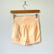 Load image into Gallery viewer, Free People Karma Running Pull On High Rise Activewear Shorts Orange