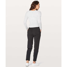 Load image into Gallery viewer, Lululemon City Trek II 28" Mid Rise Flat Front Casual Trouser Pants Black 4 NWT
