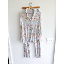 Load image into Gallery viewer, Posh Peanut Cereal Collection Luxe Long Sleeve Pajama Pants Set Blue Multi S
