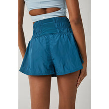 Load image into Gallery viewer, Free People Movement Way Home High Waist Shorts Blue M