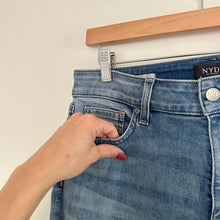 Load image into Gallery viewer, NYDJ Alina Ankle High Rise Denim Skinny Leg Jeans Blue 10