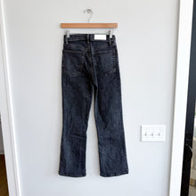 Load image into Gallery viewer, RE/DONE 70s High Rise Stove Pipe Denim Straight Leg Jeans Black 26
