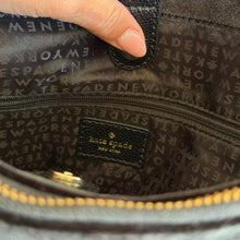 Load image into Gallery viewer, Kate Spade Dawn Place Velvet Kona Satchel Crossbody Bag Black