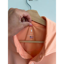 Load image into Gallery viewer, Fairway & Green Collared Short Sleeve Polo Shirt Orange XL