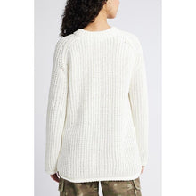 Load image into Gallery viewer, Urban Outfitters BP. Slouchy Knit Crew Neck Long Sleeve Pullover Sweater White L
