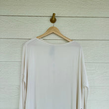 Load image into Gallery viewer, Kit And Ace Burrow Pullover Oversized Boat Neck Sweater Bone White L NWT