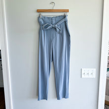 Load image into Gallery viewer, Athleta Skyline Pant II High Rise Straight Leg Paperbag Pants Blue 6