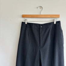 Load image into Gallery viewer, Dolce & Gabbana Straight Leg Wool Blend Trouser Pants Black 46