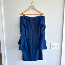 Load image into Gallery viewer, Bardot Solange Off The Shoulder Long Sleeve Dress Blue 8