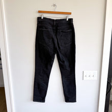 Load image into Gallery viewer, Agolde High Rise Straight Jeans Black 30