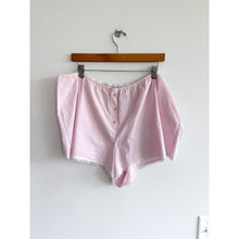 Load image into Gallery viewer, Skims Stretch Cotton Poplin Striped Tank Top Shorts Lounge Set Pink White XL