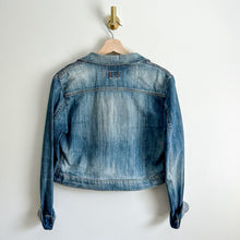 Load image into Gallery viewer, Citizen Of Humanity Snap Front Cropped Denim Jacket Blue S