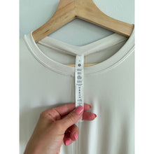 Load image into Gallery viewer, Lululemon Time to Restore Nulu Long Sleeve Activewear Top White Opal 4