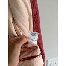 Load image into Gallery viewer, Akemi + Kin Open-Front Long Sleeve Casual Quilted Jacket Pink M