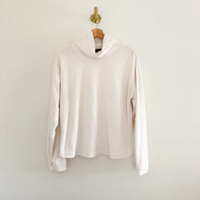 Load image into Gallery viewer, Sanctuary Kyla Mock Neck Fleece Pullover Sweater Ivory S