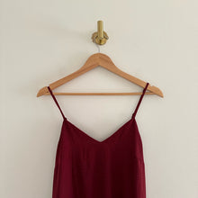 Load image into Gallery viewer, The Nines by Hatch Sleeveless Tiered Slip Maternity Dress Red XS