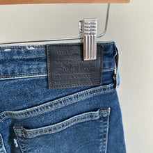 Load image into Gallery viewer, Levi's 721 Rare Capital E High Rise Skinny Jeans Blue 27