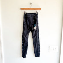 Load image into Gallery viewer, Roller Rabbit Sporty Hearts Vega High Rise Activewear Leggings Black XS NWT