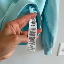 Load image into Gallery viewer, G/FORE "Pray for Birdies" French Terry 1/4 Zip Pullover Blue XS