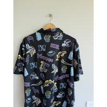 Load image into Gallery viewer, Chubbies The Neon Minnesota Vikings Performance Polo Shirt Black XL NWT