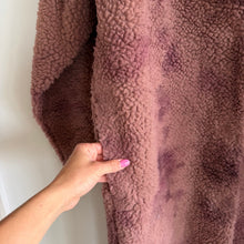 Load image into Gallery viewer, Lululemon Lab Textured Fleece Coat Diamond Dye Dusty Bronze Pelt 10 NWT