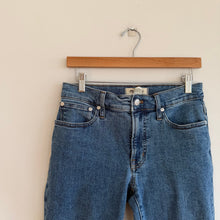 Load image into Gallery viewer, Madewell The Mid-Rise Perfect Vintage Denim Casual Tapered Jeans Blue 25