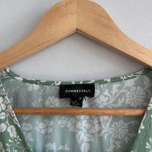 Load image into Gallery viewer, SUMMERSALT The Cinched Waist Caftan Dress Vintage Floral in Ivy S