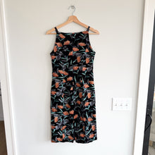 Load image into Gallery viewer, Anthropologie Etcetera Velvet Embroidered Floral Square Neck Sleeveless Dress 2