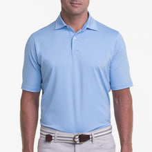 Load image into Gallery viewer, Fairway & Greene Solid Tech Jersey Short Sleeve Golf Polo Shirt Blue XL