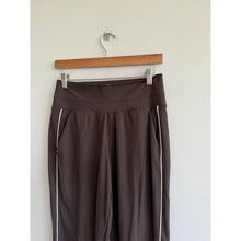 Load image into Gallery viewer, Athleta Venice High Rise Track Striped Pull On Casual Jogger Brown S