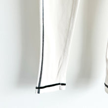 Load image into Gallery viewer, WEWOREWHAT Corset High-Rise Leggings in Ivory XS