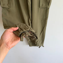 Load image into Gallery viewer, Nordstrom Cargo Pull On Drawstring Waist Jogger Pants Olive Burnt XS NWT